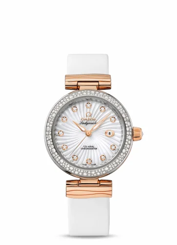 Omega Ladymatic Co-Axial 34 Stainless Steel / Red Gold / Diamond / MOP 425.27.34.20.55.001 (42527342055001)
